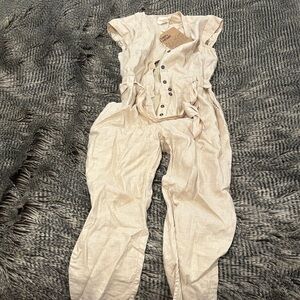 Stylish Cream Jumpsuit